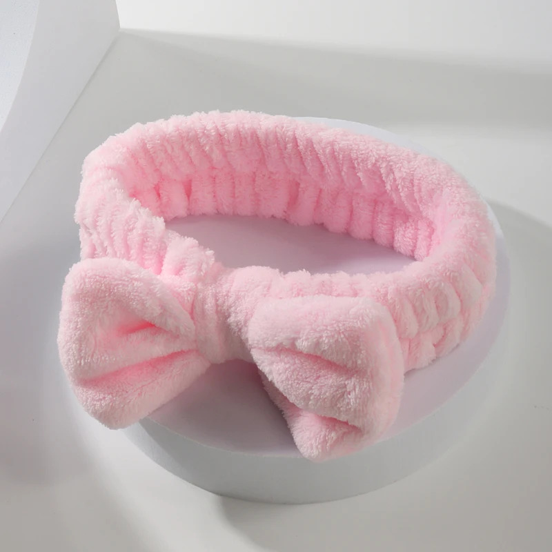 Bow Headband Wristband Set Tow - Home Textiles Face Towel 评论和价格