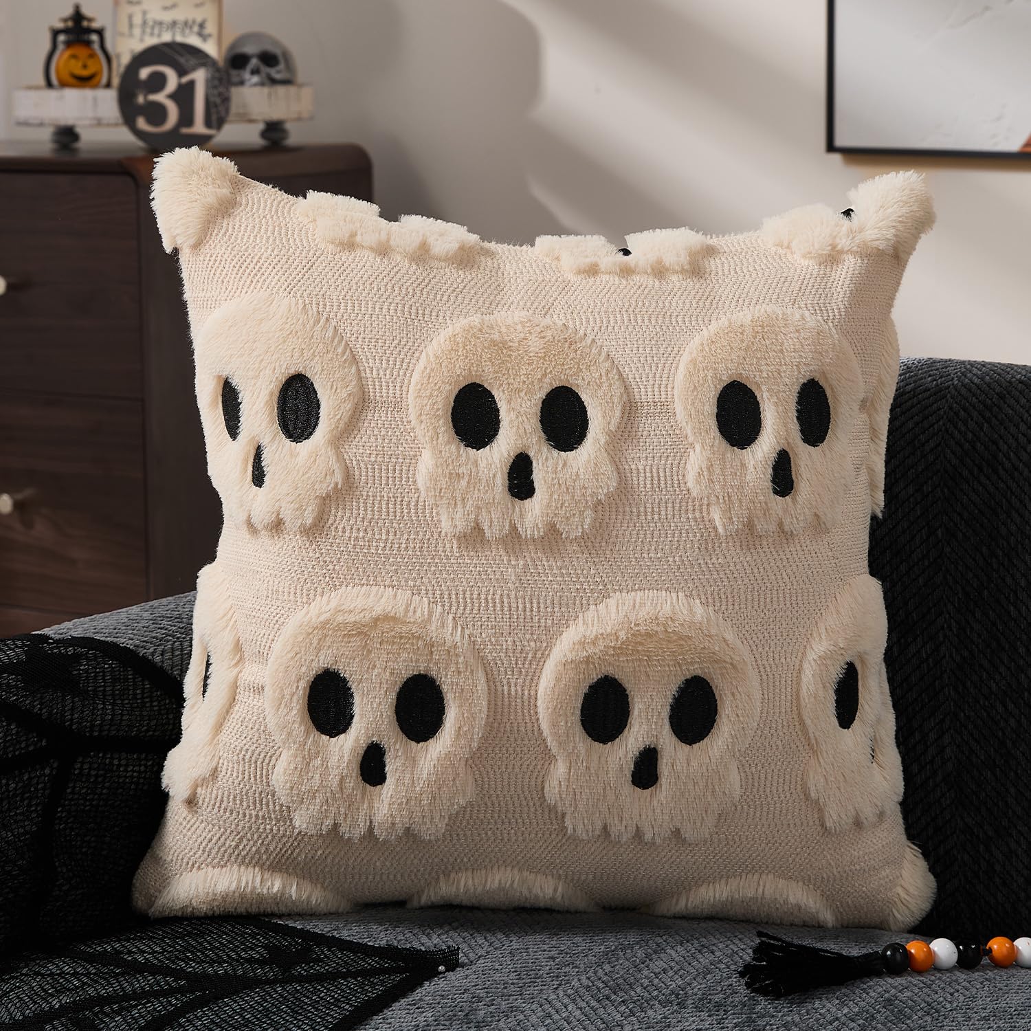 Halloween Pillow Covers 18x18  - Pillow Insert 18X18 评论和价格