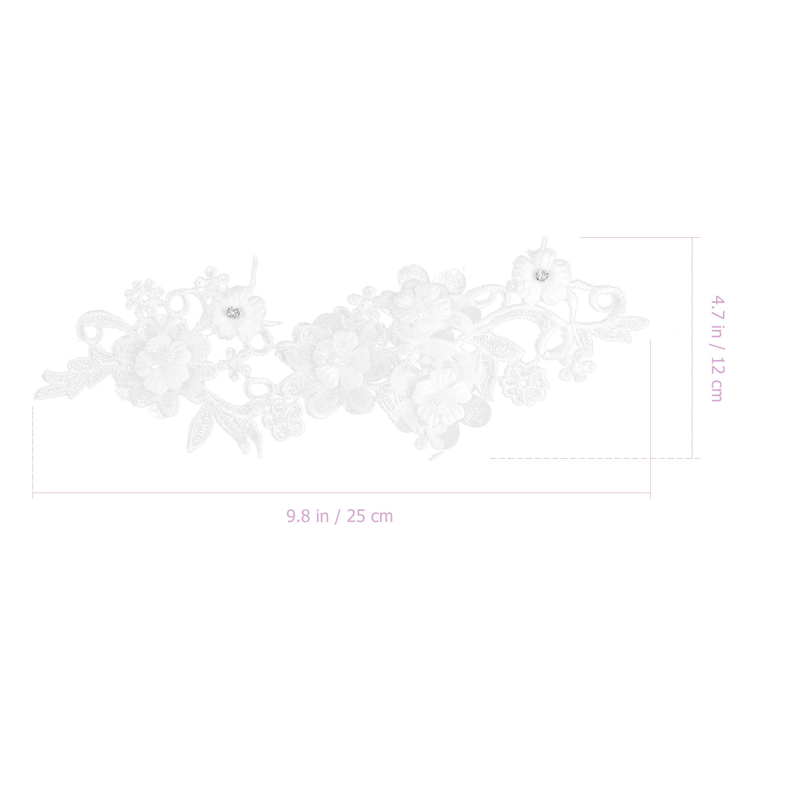 1Pair Premium Polyester Flower - Home Textiles Premium 评论和价格