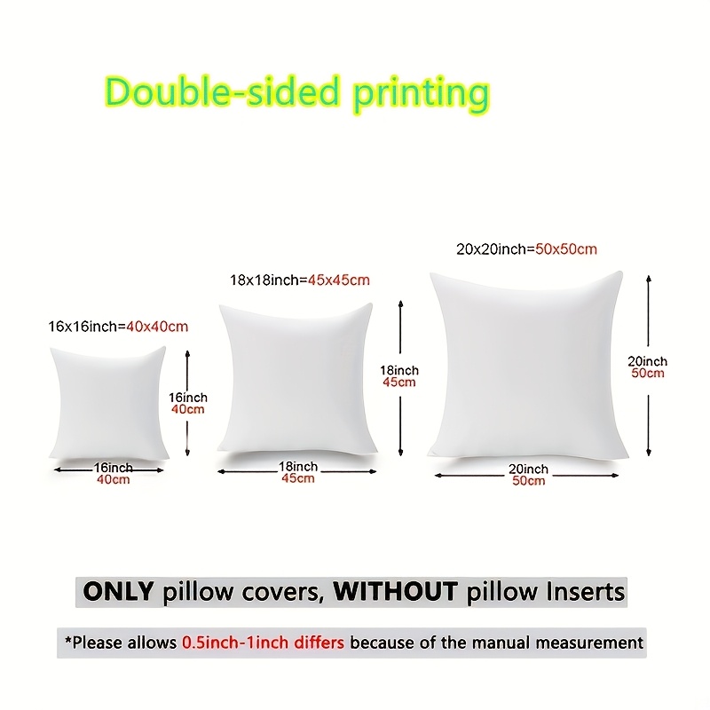 2PCS Christmas Pillow Covers 1 - Pillow Insert 18X18 评论和价格